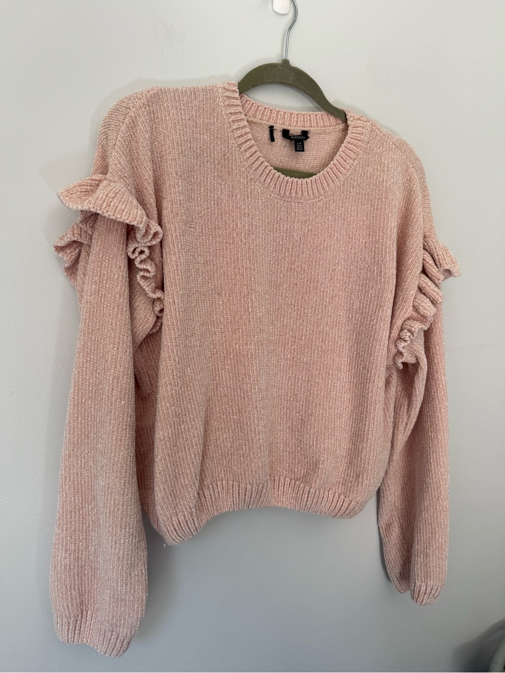 Pink Ruffle Sweater - Picture 6 of 7